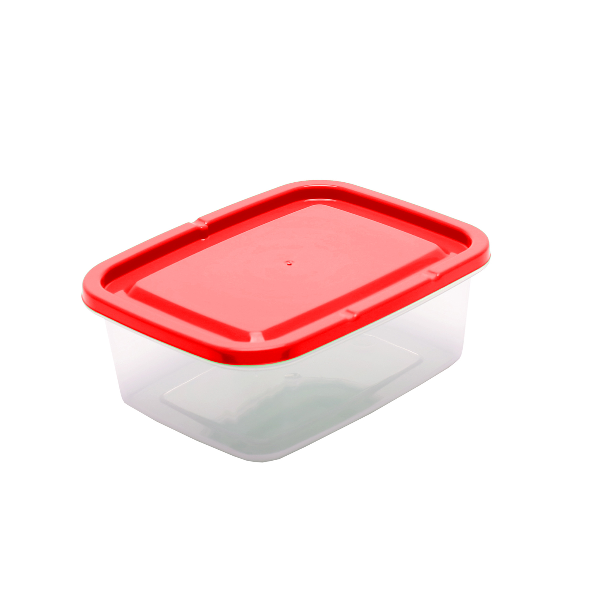 POTE RETANGULAR COM 0.8L DE CAPACIDADE.