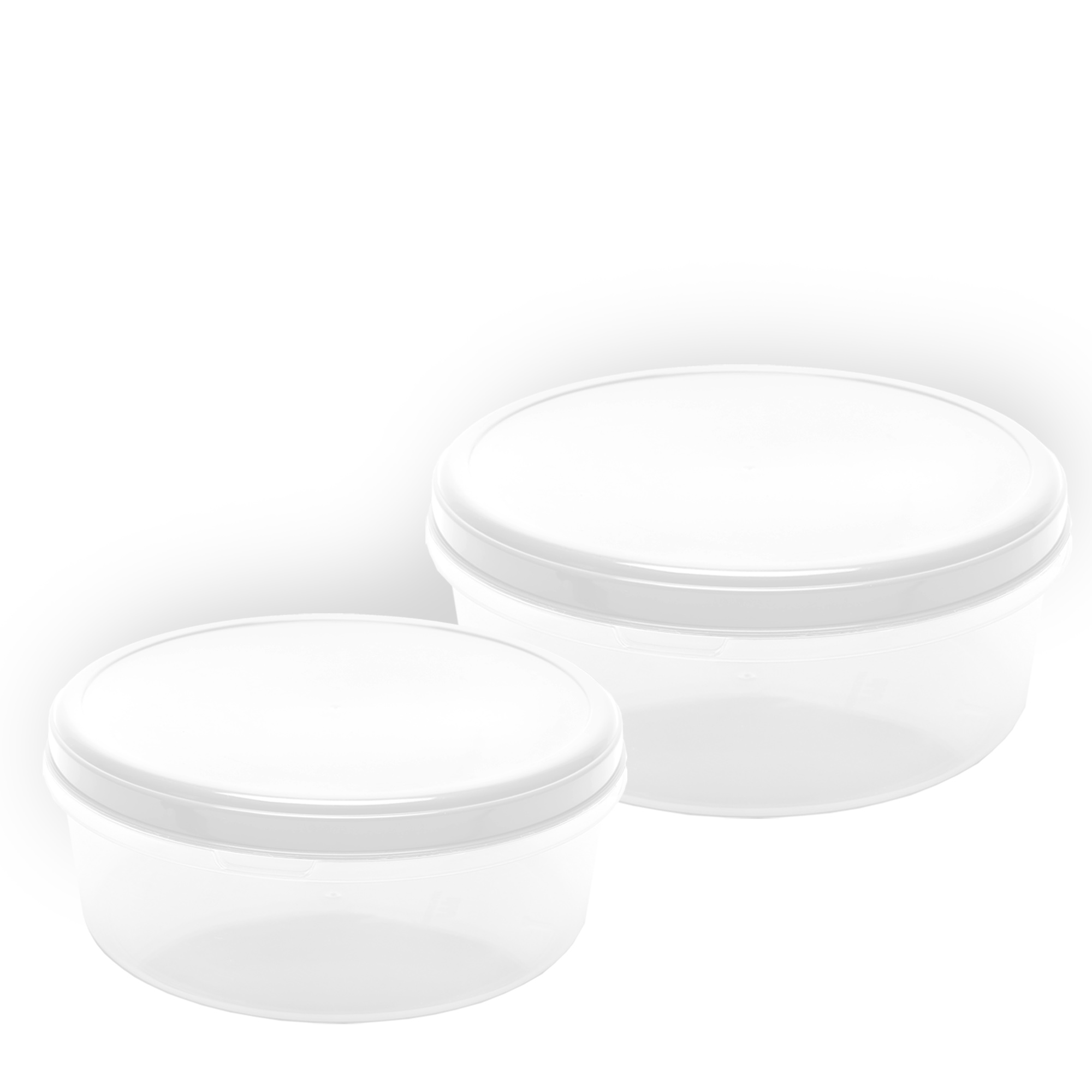 CONJ. DE 2 POTES REDONDOS