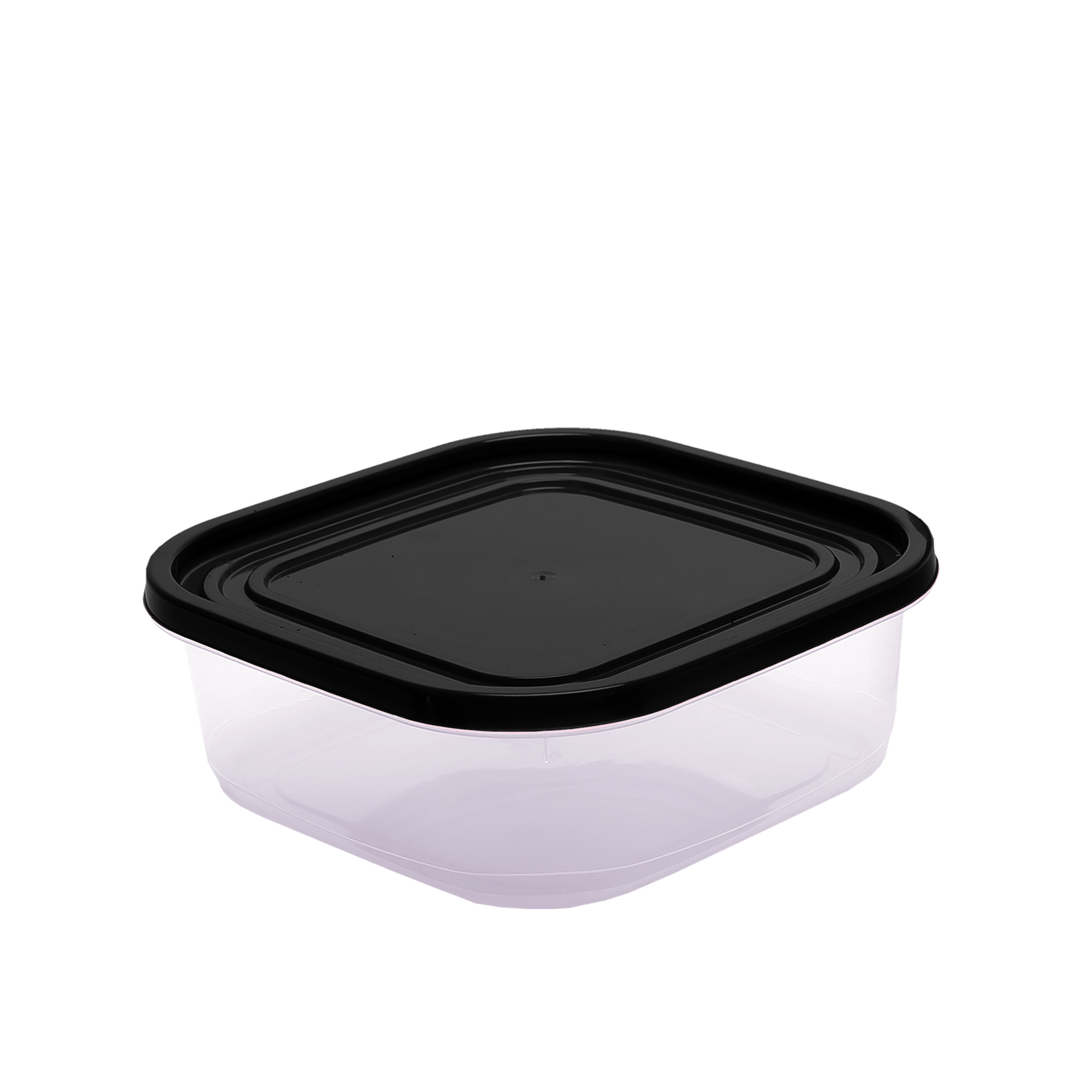 POTE QUADRADO COM FUNDO JATEADO. 450ml