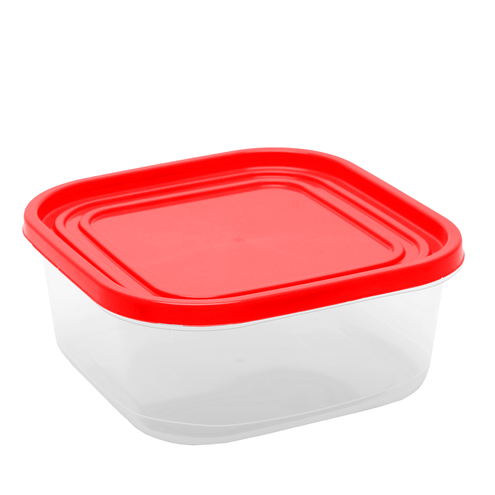 POTE QUADRADO COM FUNDO JATEADO DE 1.05L