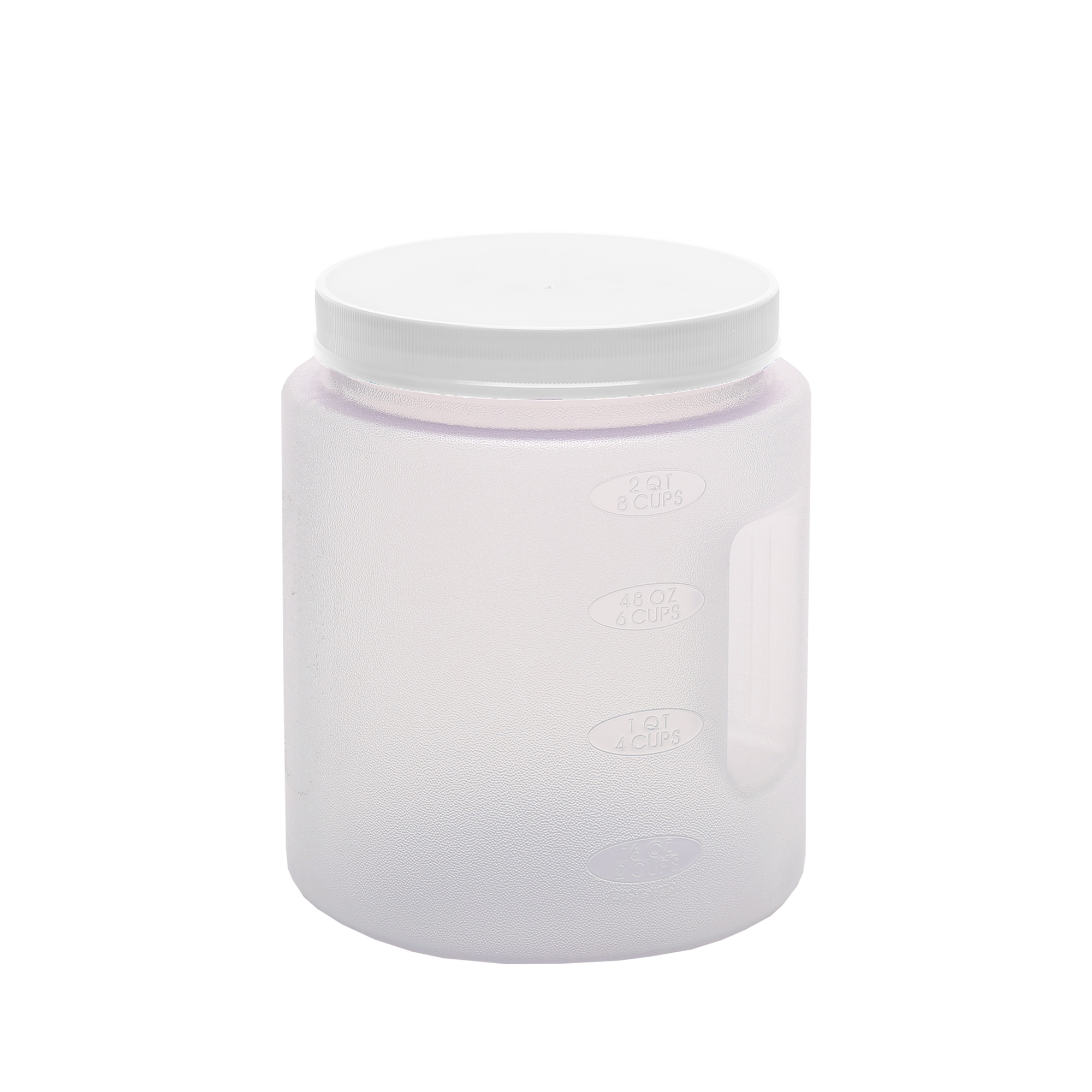 POTE PORTA MANTIMENTOS COM FECHAMENTO ROSQUEÁVEL 2L