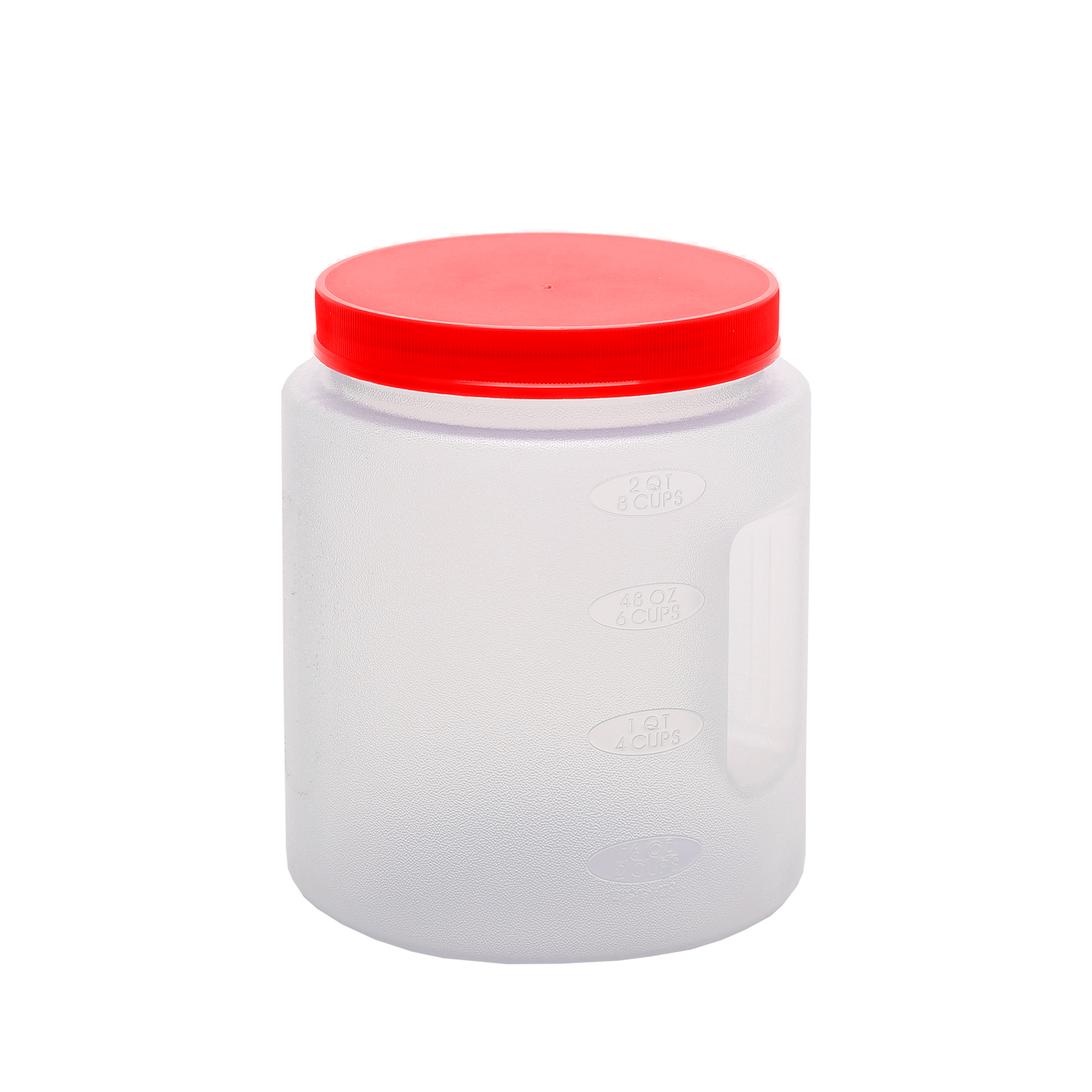 POTE PORTA MANTIMENTOS COM FECHAMENTO ROSQUEÁVEL -2L