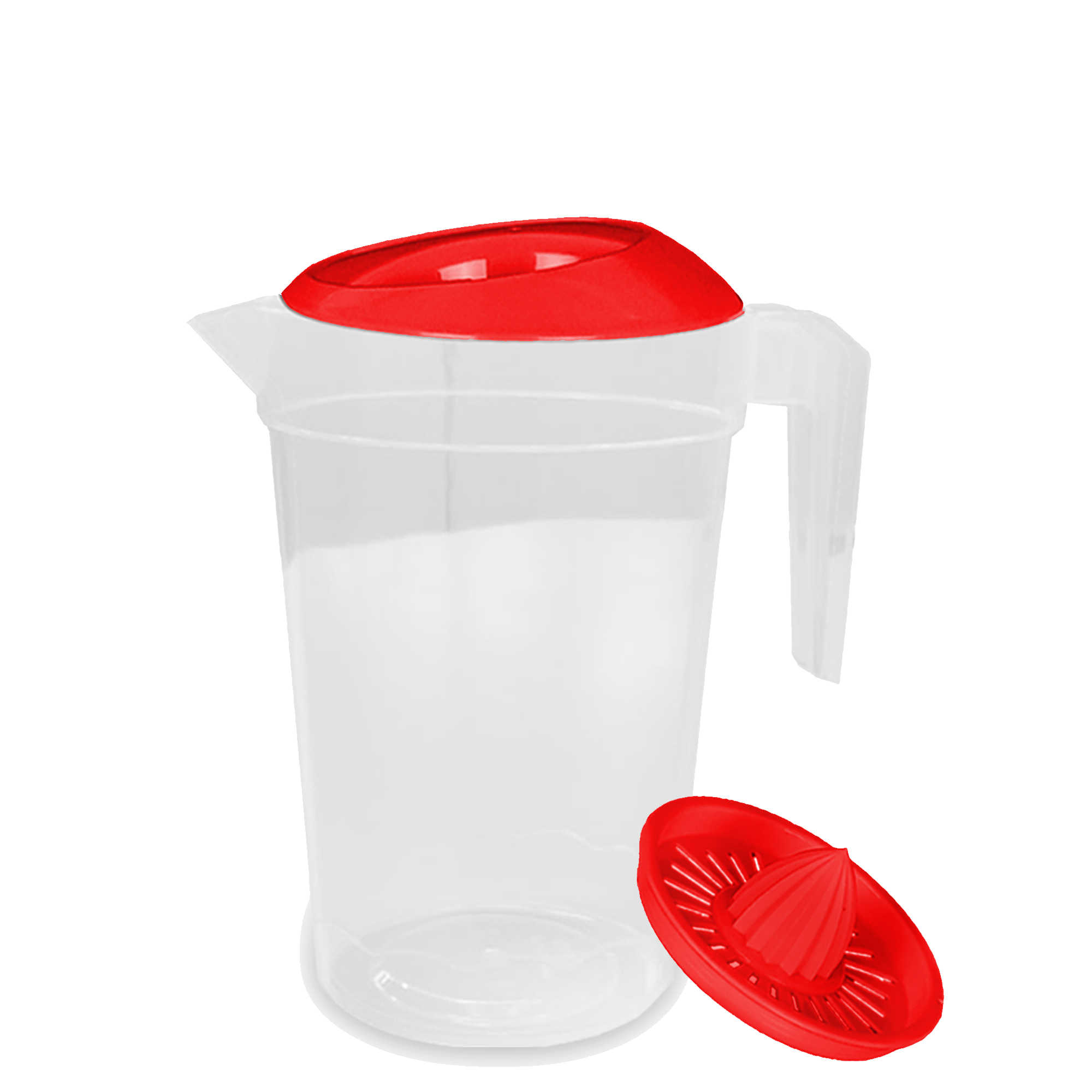 JARRA COM ESPREMEDOR 1.6L - TAMPA VERMELHA