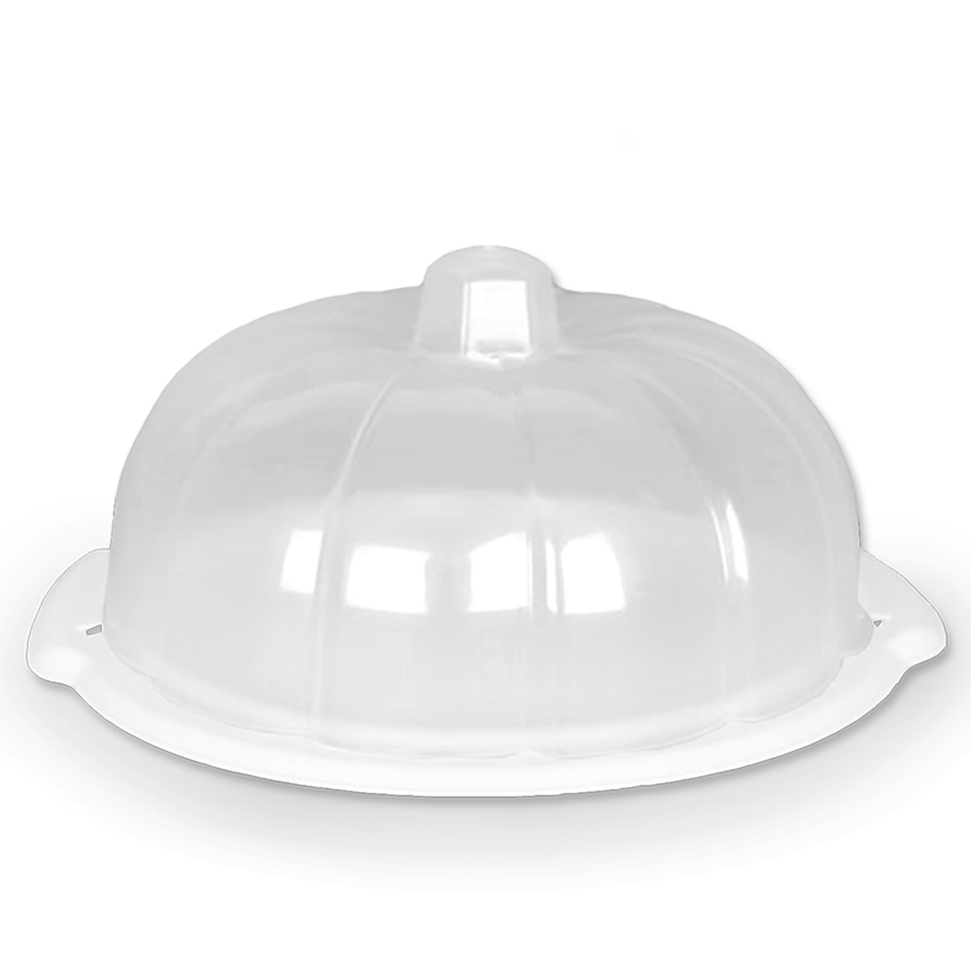 BOLEIRA REDONDA COM TAMPA - BRANCA