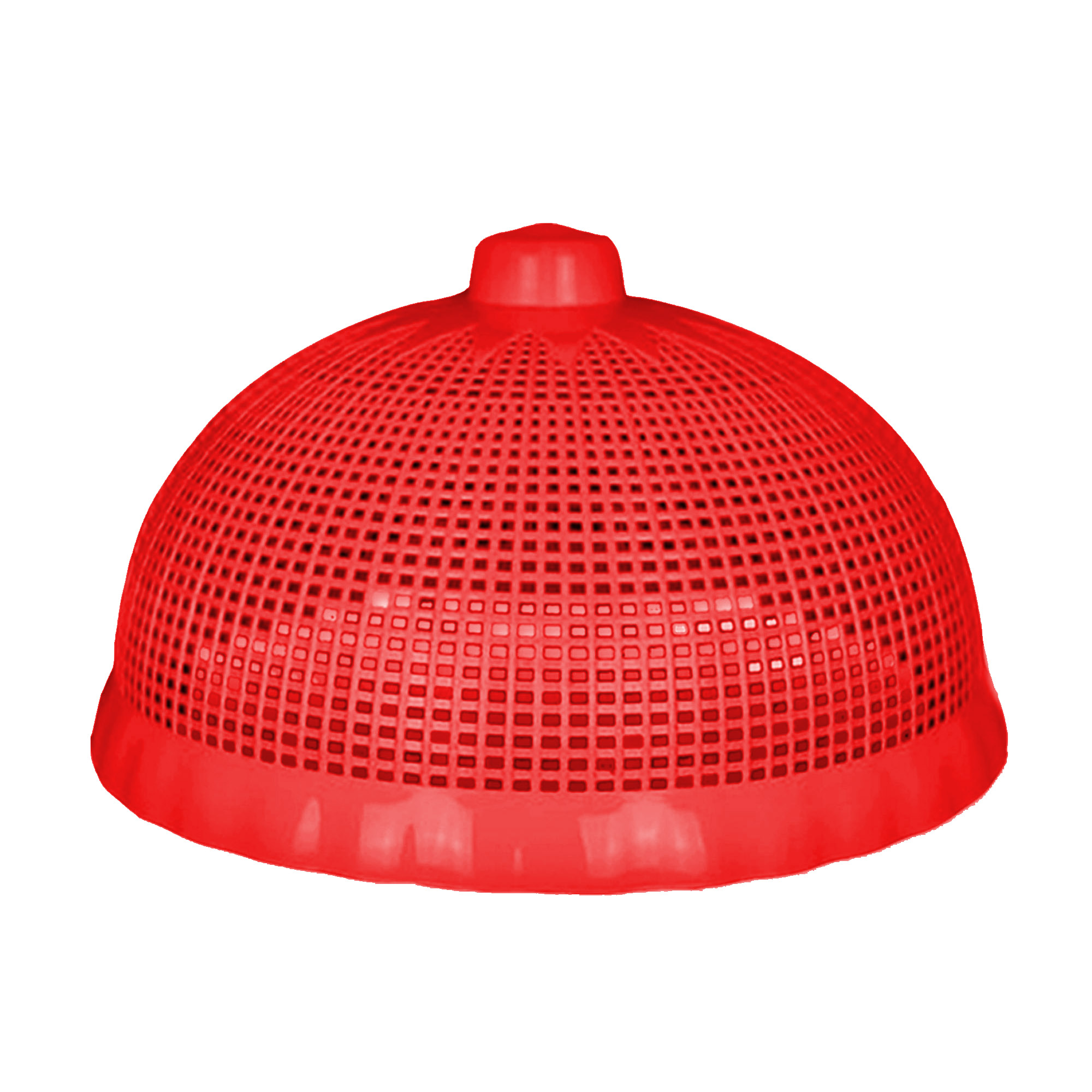 PROTETOR REDONDO DE ALIMENTOS - VERMELHO