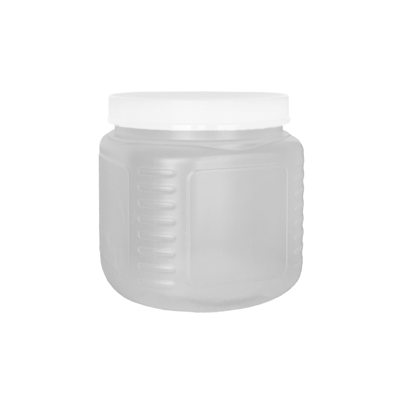 POTE MANTIMENTOS QUADRADO BAIXO 1.7L - TAMPA BRANCA