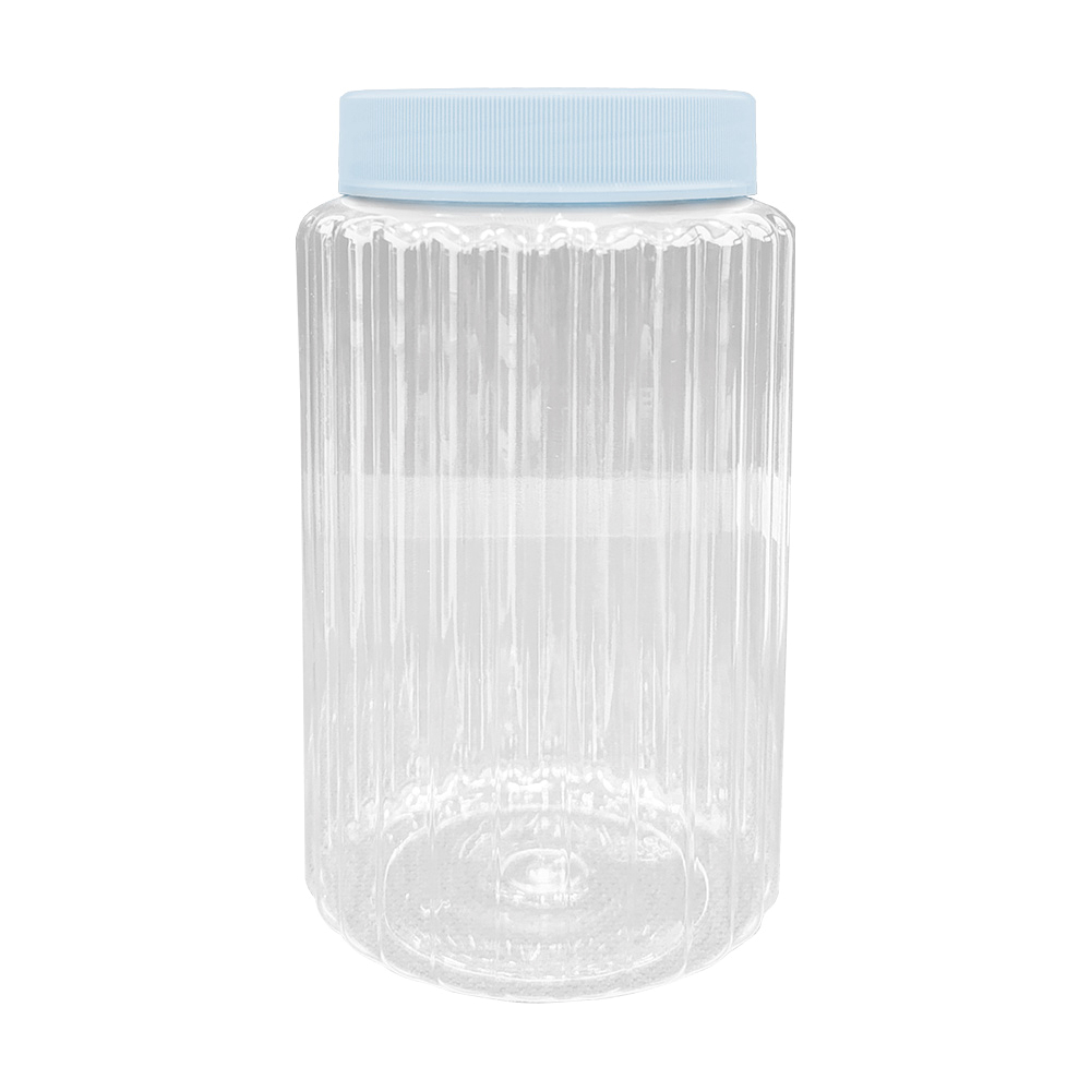 POTE ROSQUEÁVEL CRISTAL, 1.110ml - AZUL CANDY