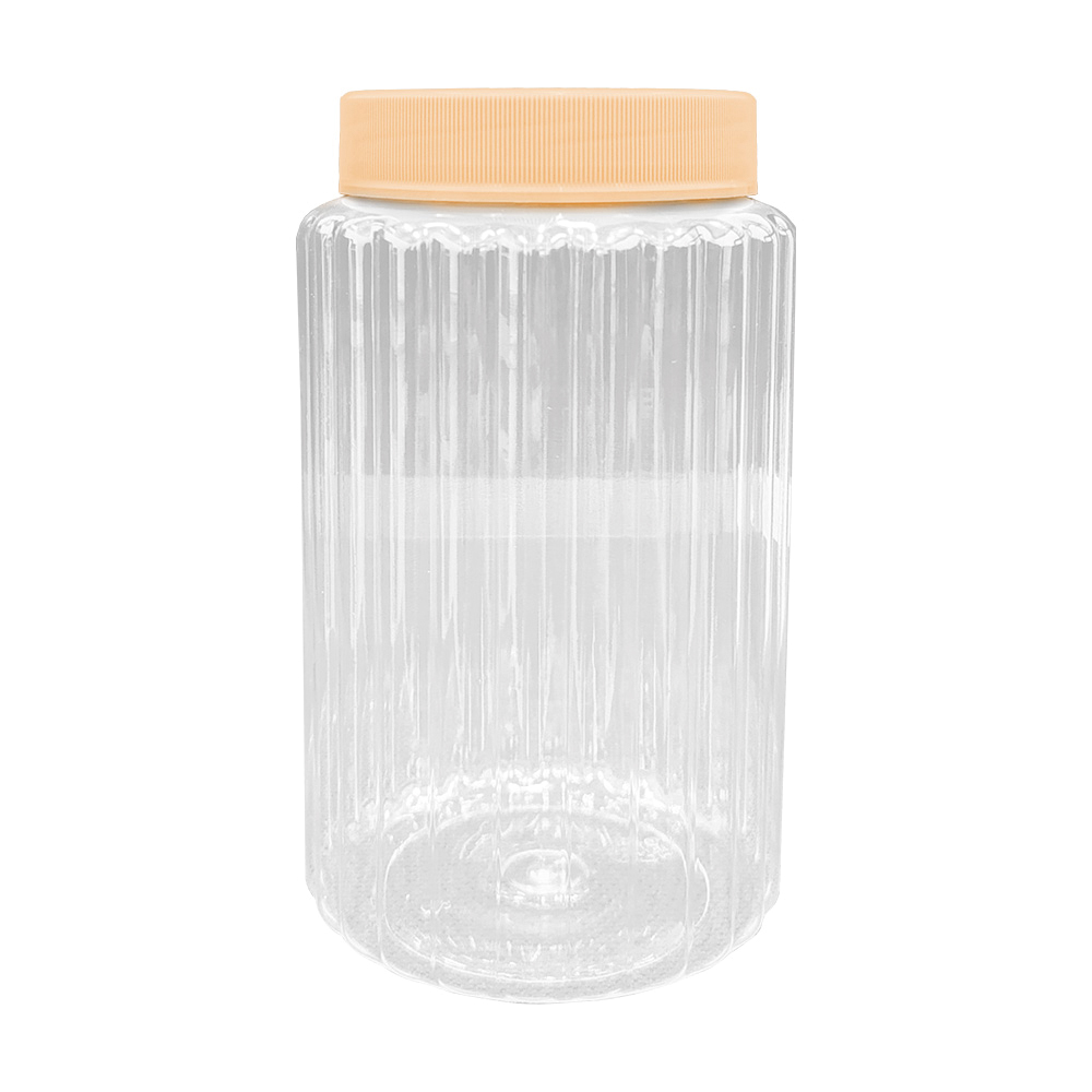 POTE ROSQUEÁVEL  CRISTAL, 1.110ml - LARANJA CANDY
