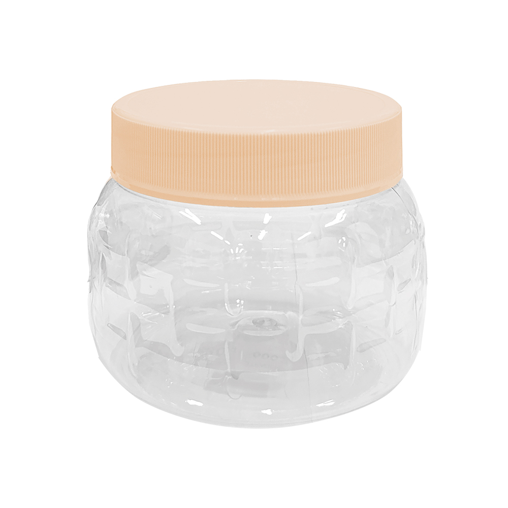 POTE ROSQUEÁVEL ESMERALDA, 600ml - LARANJA CANDY